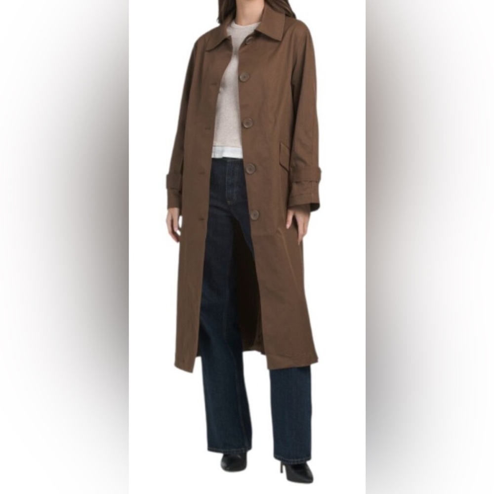 MAX STUDIO LONDON Toffee Trench Rain